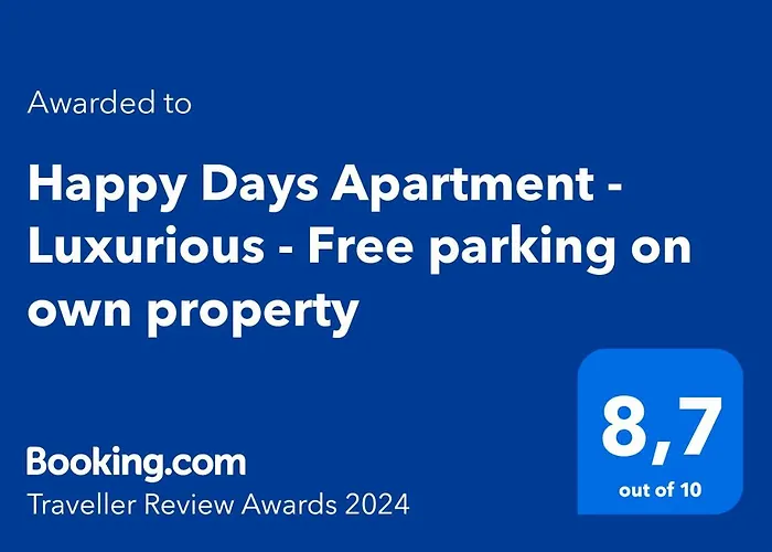 Happy Days - Luxurious - Free Parking On Own 아파트 *